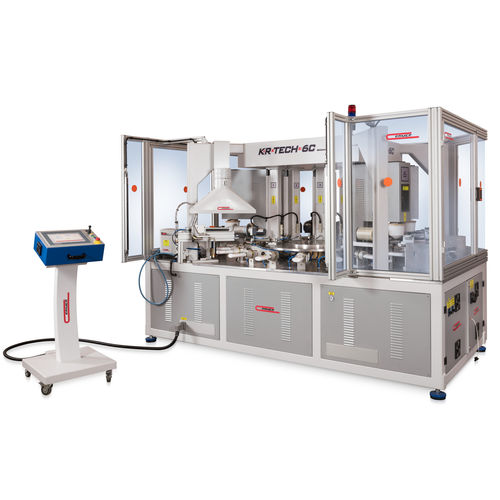Macchina tampografica a calamaio ermetico - KR TECH 6C 160 - COMEC ITALIA - automatica / a 6 colori / per l'industria cosmetica