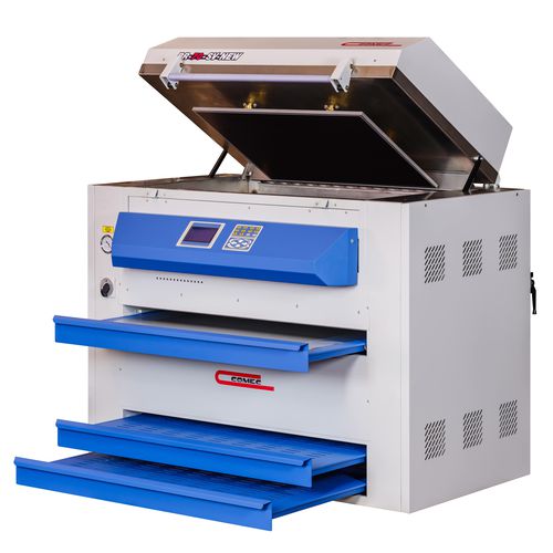 Bromografo UV - BR 70 SV - COMEC ITALIA - per lastra in fotopolimero