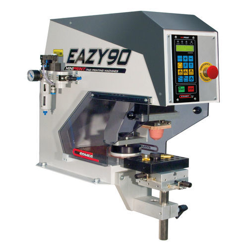 Macchina tampografica a calamaio ermetico - INKPRINT EAZY 90 1C - COMEC ITALIA - monocromatica / per l'industria tessile / elettropneumatica