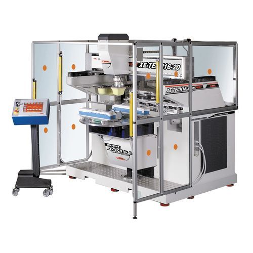 Macchina tampografica a calamaio ermetico - XE TECH16-20 - COMEC ITALIA - automatica / a colori / con touch screen