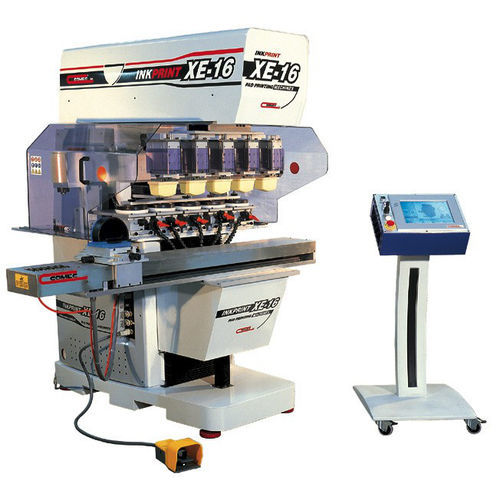 Macchina tampografica a calamaio ermetico - COMEC ITALIA - automatica / a 4 colori / cubi di carta
