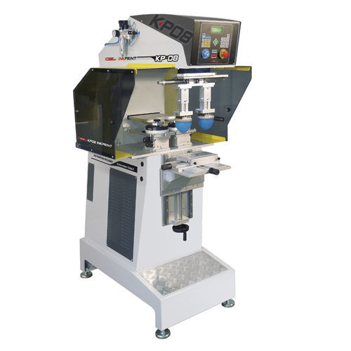 Macchina tampografica a calamaio ermetico - INKPRINT KP08 2C RR - COMEC ITALIA - automatica / a 2 colori / elettropneumatica