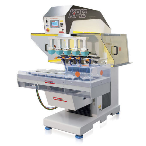 Macchina tampografica a calamaio ermetico - INKPRINT KP13 5C - COMEC ITALIA - automatica / a 5 colori / elettropneumatica