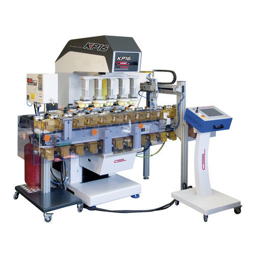 Macchina tampografica a calamaio ermetico - INKPRINT KP16 5C - COMEC ITALIA - automatica / a 5 colori / elettropneumatica