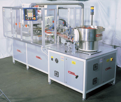 Macchina tampografica a calamaio ermetico - LIN.STA. 02.1206 - COMEC ITALIA - automatica / a 2 colori / per tappi