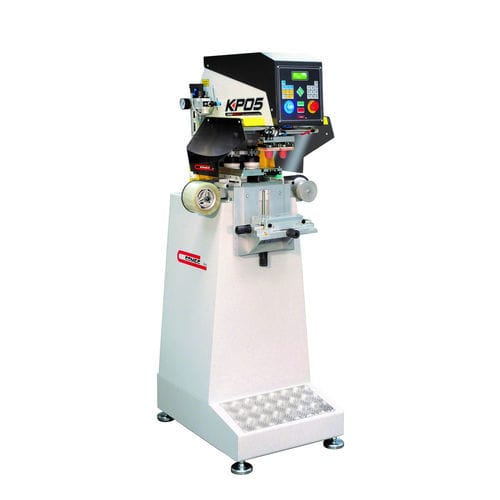 Macchina tampografica a calamaio ermetico - MINIPRINT KP05 2C RR - COMEC ITALIA - a 2 colori / per l'industria tessile / elettropneumatica
