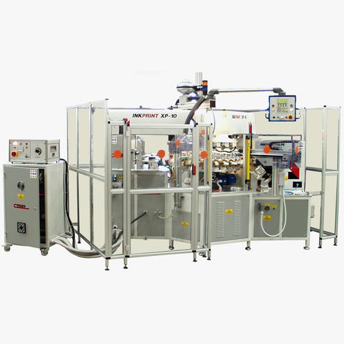Macchina tampografica a calamaio chiuso - LIN.STA 01.1268 - COMEC ITALIA - completamente automatica / a 2 colori / per l'industria cosmetica