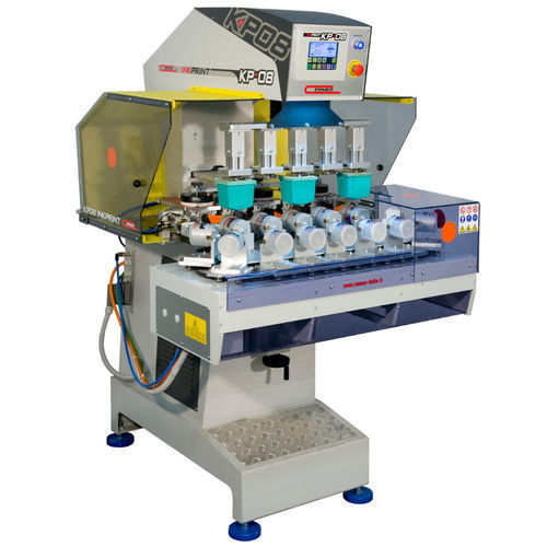 Macchina tampografica a calamaio ermetico - KP08 - COMEC ITALIA - manuale / automatica / a 5 colori