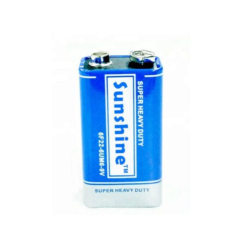 Batteria zinco-carbone - 6F22 - Hunan Sunshine Technologies Company - 9 V / zinco-carbone