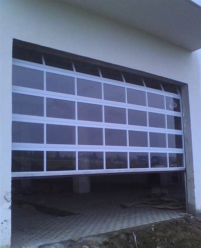 Porta ad avvolgimento - G-Force Tech Development Co., Limited - in alluminio anodizzato / da esterno / per garage