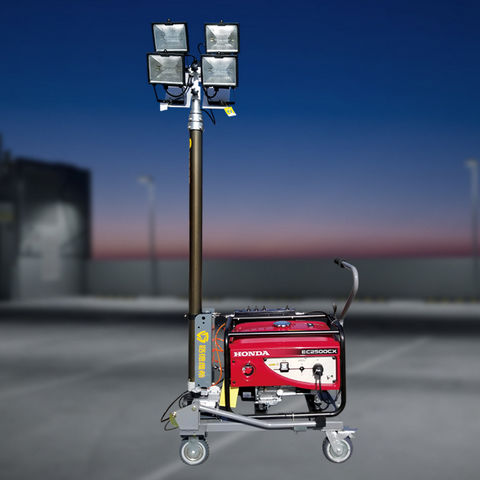 Torre faro LED - GTL540 series - Ludwig Engineering Machinery Manufacturing Co., Ltd. - alogeno / con motore diesel / con motore a benzina