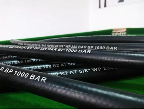 Tubo flessibile idraulico - SAE 100 R2AT - Qingdao Hyrubbers Co., Ltd. - sintetico / in acciaio / agricolo