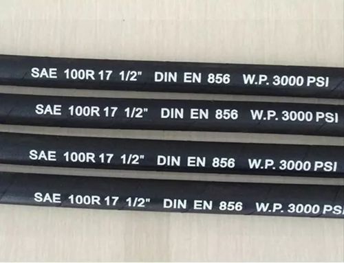 Tubo flessibile in gomma sintetica - SAE 100 R17 - Qingdao Hyrubbers Co., Ltd. - in acciaio / resistente all'olio / resistente alle intemperie