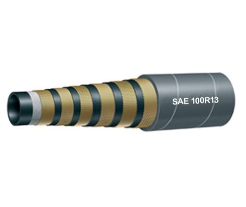 Tubo flessibile idraulico - SAE 100 R13 - Qingdao Hyrubbers Co., Ltd. - sintetico / in acciaio / resistente all'abrasione