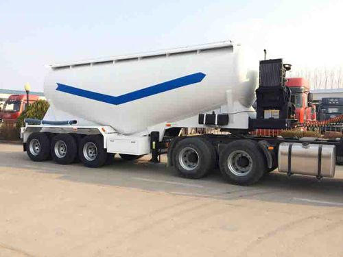 Semirimorchio per cisterna - Shandong Liangshan Huayu Group Auto Manufactory Co., Ltd. - per cemento / a 3 assi / a 2 assi