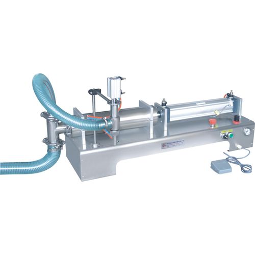 Riempitrice semiautomatica - G1WGDB - Zhejiang Haizhou Packing Machine Co., Ltd. - a pedale / per bottiglie / per liquidi
