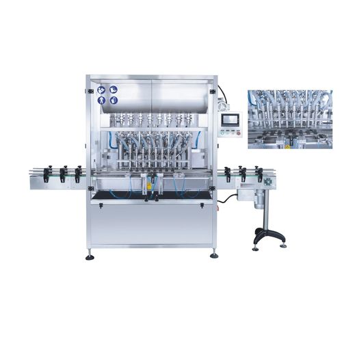 Riempitrice automatica - HZGG-2D - Zhejiang Haizhou Packing Machine Co., Ltd. - per bottiglie / per pasta / per l'industria agroalimentare