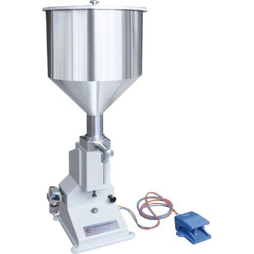 Riempitrice per bottiglie - A02 - Zhejiang Haizhou Packing Machine Co., Ltd. - per pasta / per l'industria chimica / per l'industria farmaceutica