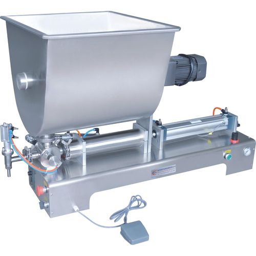 Riempitrice semiautomatica - G1WGDB100-5000 - Zhejiang Haizhou Packing Machine Co., Ltd. - per bottiglie / per granuli / per pasta