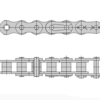Catena di trasmissione - 35H-1 - Hangzhou Qianjiang Chain Industries Company - a rulli / per applicazioni difficili