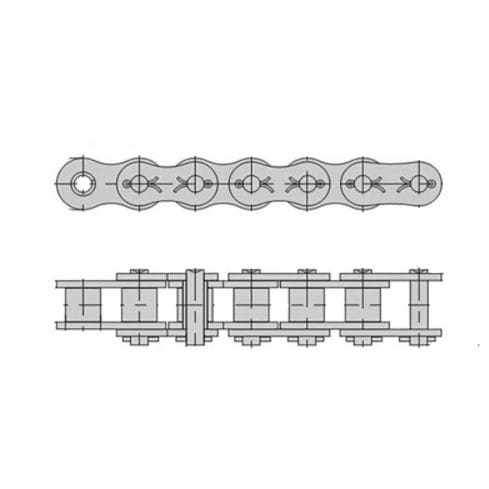 Catena di trasmissione - 50H-1 - Hangzhou Qianjiang Chain Industries Company - a rulli / per applicazioni difficili