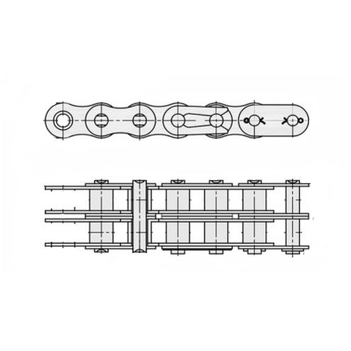 Catena di trasmissione - LT series - Hangzhou Qianjiang Chain Industries Company - doppia / a nastro / per auto