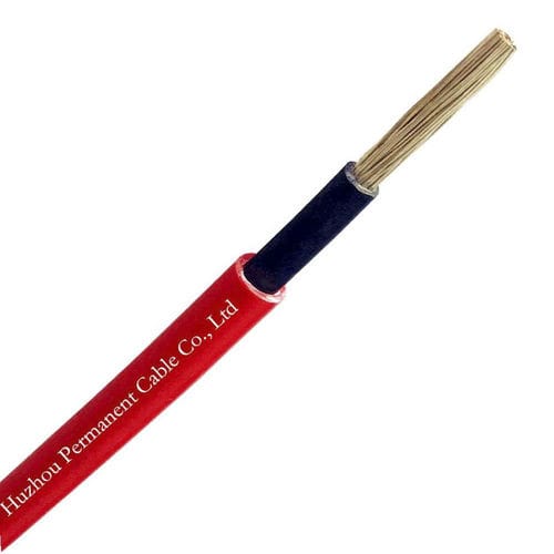 Cavo elettrico per applicazioni fotovoltaiche - PV1-F - Huzhou Permanent Cable Co., Ltd. - di alimentazione / cordato a trefoli / rotondo
