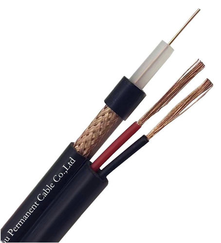 Cavo elettrico per telecamera - RG59+ - Huzhou Permanent Cable Co., Ltd. - di alimentazione / RF / coassiale