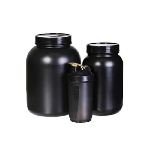 Bottiglia per proteine in polvere - RC003 series - Shanghai Gensyu Packaging Co., Ltd. - di stoccaggio / cromata / in HDPE