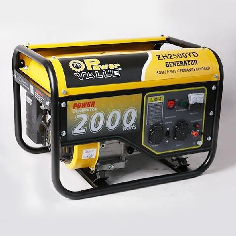 Gruppo elettrogeno a benzina - ZH2500YD - Taizhou Genour Power Machinery Co., Ltd. - monofase / portatile / 50 Hz