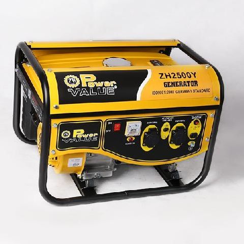 Gruppo elettrogeno a benzina - ZH2500Y - Taizhou Genour Power Machinery Co., Ltd. - monofase / portatile / 50 Hz