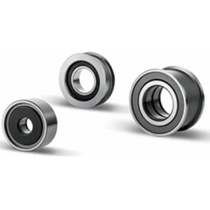 Perno folle con rullini - LR series - WUXI IKC MACHINERY BEARING CO., LTD. - in acciaio
