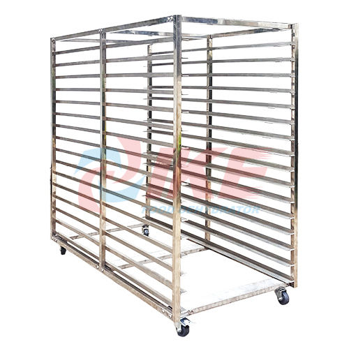 Carrello da trasporto - Guangdong IKE Industrial Co., Ltd. - in acciaio inossidabile / a ripiani / con rotelle