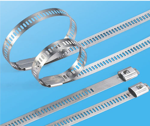 Fascetta stringicavo in acciaio inossidabile - YF-7x150 - Yueqing Yingfa Cable Accessories Co., Ltd. - con linguetta