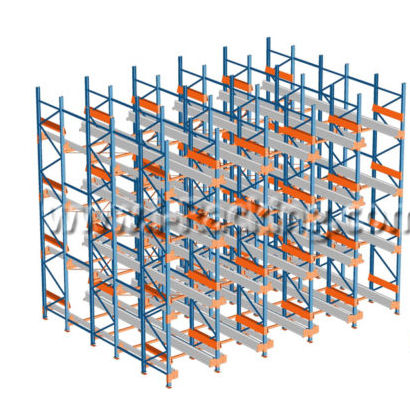 Scaffalatura ad accumulo - iRacking Company - compatta / per pallet / per cella frigorifera