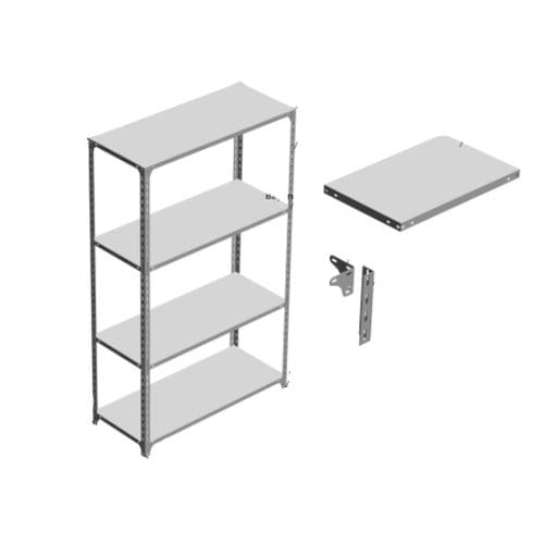 Scaffalatura picking - iRacking Company - per carichi leggeri / con angolari forati