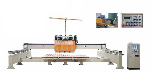 Macchina lucidatrice per marmo - QMJ-470 (I) - Yunfu City Xinda Machinery Co., Ltd. - di piastrelle / automatica / 8 assi