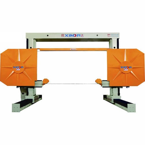 Sega a filo diamantato - KXJ-LY-1800 - Yunfu City Xinda Machinery Co., Ltd. - orizzontale / per pietra e calcestruzzo / automatica