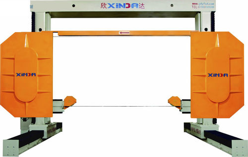 Sega a filo diamantato - KXJ-LY-2500 - Yunfu City Xinda Machinery Co., Ltd. - orizzontale / per pietra e calcestruzzo / automatica