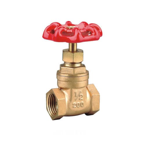 Valvola a saracinesca - IC-GV-1002 - Zhejiang Italy Copper Company - con volante / per acqua