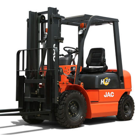 Carrello elevatore diesel - H series - JAC Heavy-duty Construction Machine - con conducente seduto / industriale / a grande capacità di carico