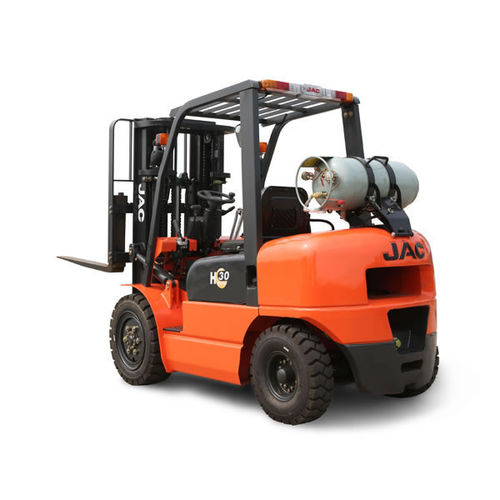 Carrello elevatore a GPL - H series - JAC Heavy-duty Construction Machine - con conducente seduto / industriale / ad alti carichi