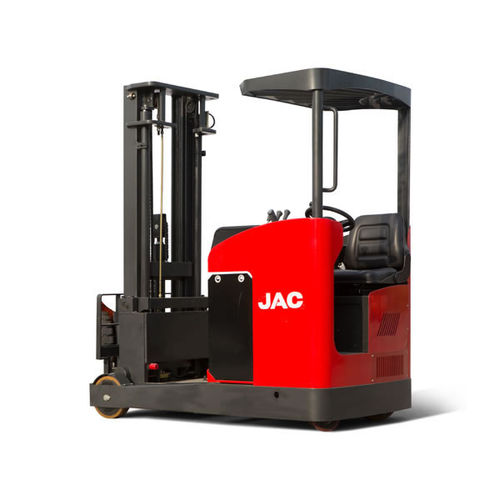 Carrello elevatore retrattile elettrico - CQD10M - JAC Heavy-duty Construction Machine - con conducente seduto / per movimentazione
