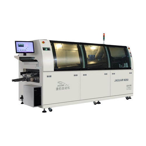 Macchina di brasatura dolce a onde - N350 - Shenzhen Jaguar Automation Equipment Co., Ltd. - controllabile tramite PC / controllata da PLC / per PCB