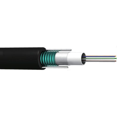 Cavo ottico con tubo centrale - Hangzhou Jiayuan Industrial Co., Ltd. - di dati / GYXTX / isolato