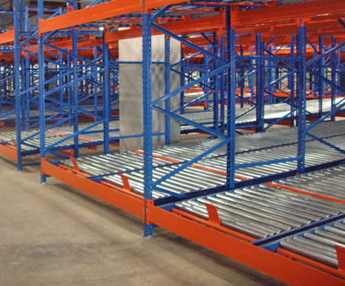 Scaffalatura per magazzino di stoccaggio - Guangdong Sunli Intelligent Logistics Equipment Co., Ltd. - con ripiani / a gravità