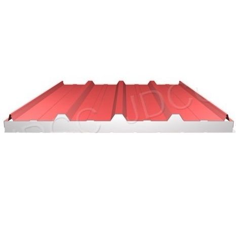 Pannello sandwich anima in polistirene estruso - Qingdao Jingdao Credit Construction Steel Structure Co., Ltd. - rivestimento in acciaio / per soffitto / per muro