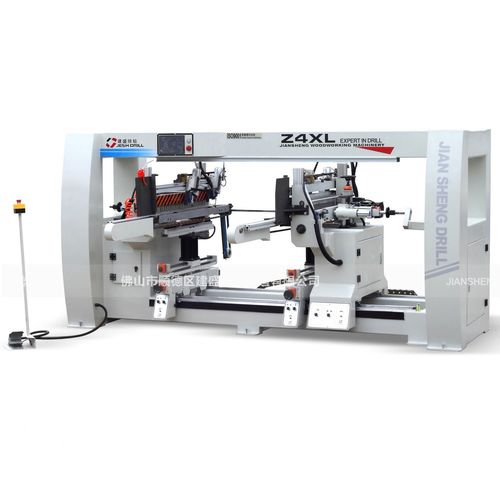 Alesatrice controllata da PLC - Z4XL - Foshan Shunde Jiansheng Machine Manufacturing Co., Ltd. - per foratura / per legno / con alimentatore automatico