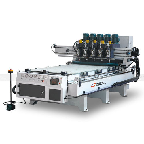 Macchina di foratura CNC - MSK5218 - Foshan Shunde Jiansheng Machine Manufacturing Co., Ltd. - per legno / multimandrino