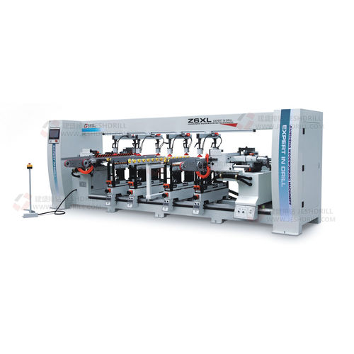 Alesatrice controllata da PLC - Z6XL - Foshan Shunde Jiansheng Machine Manufacturing Co., Ltd. - per foratura / per legno / con alimentatore automatico